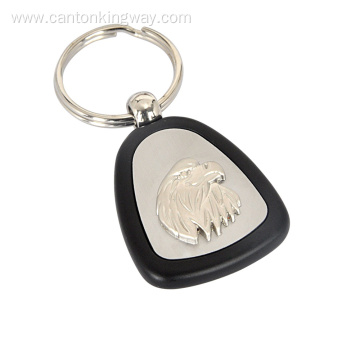 Customed Premium Car logo Metal Leather Key Chain